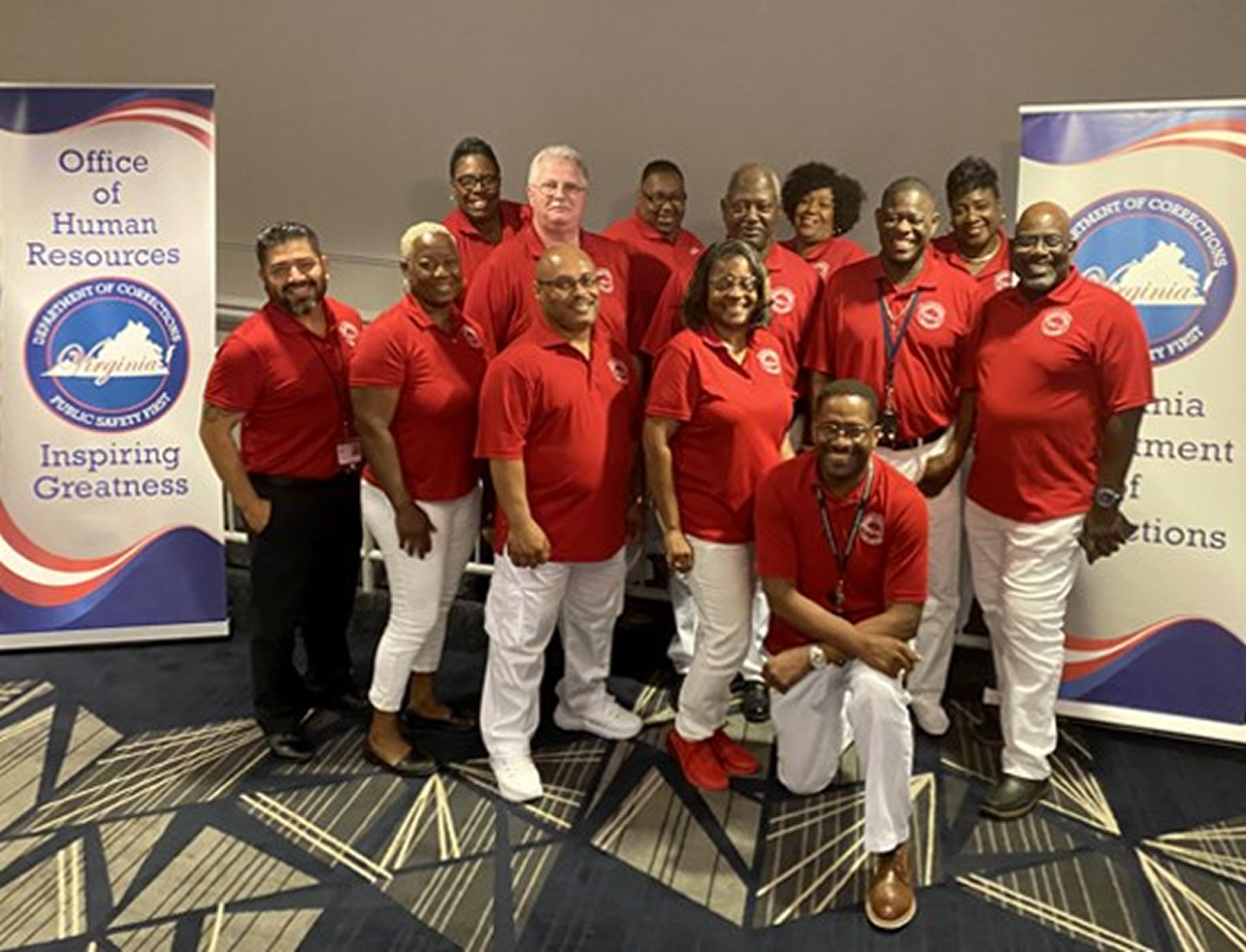 VADOC人力资源团队合影